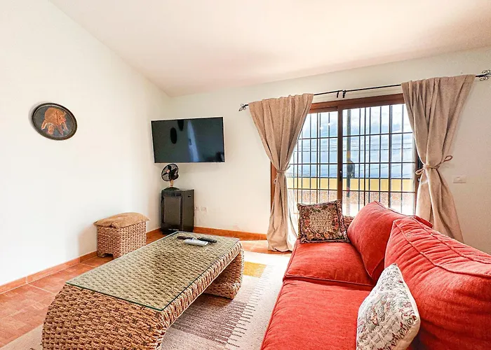Exquisite Rural House With Garden, Pool And Sea Views Domek alpejski Arico Viejo