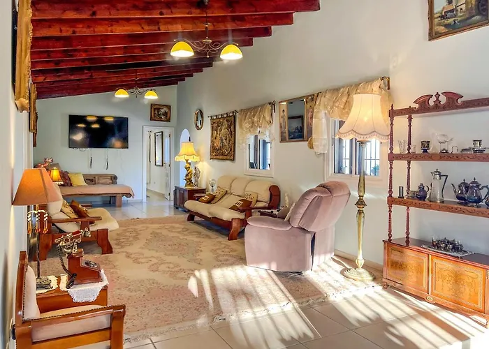 木屋 Exquisite Rural House With Garden, Pool And Sea Views Arico Viejo